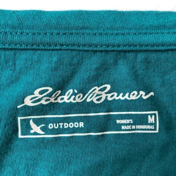 Eddie Bauer size medium long sleeve v-neck tee - Picture 3 of 5